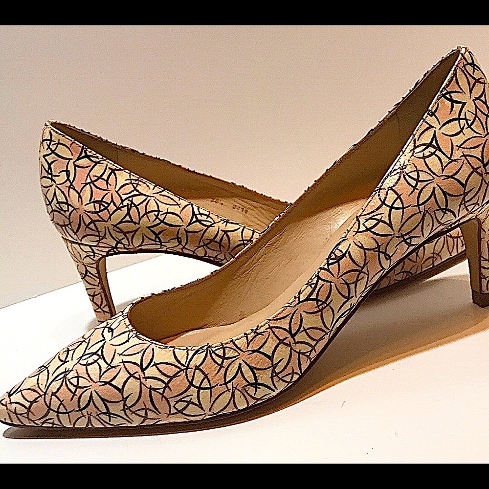 LK Bennett Florida Leather Pumps Size-EU 36.5/US 6